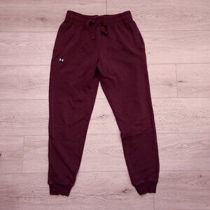 Under Armour UA Rival Fleece Joggers, Maroon